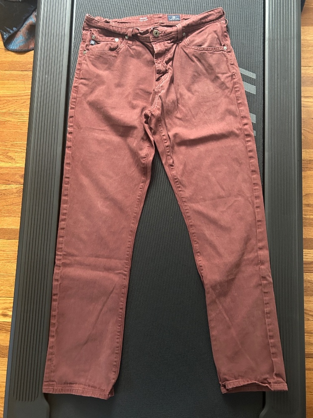 AG Adriano Goldschmied The Ives Modern Athletic Rust Jean